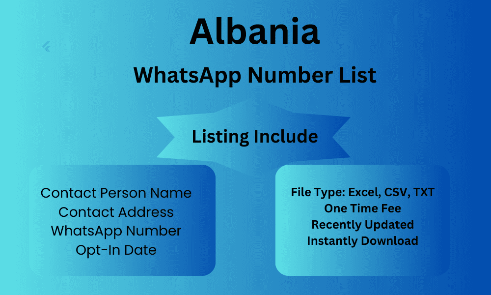 Albania whatsapp number list