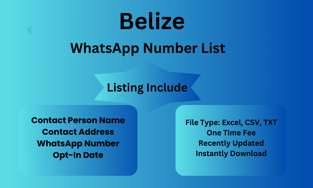 Belize whatsapp number list