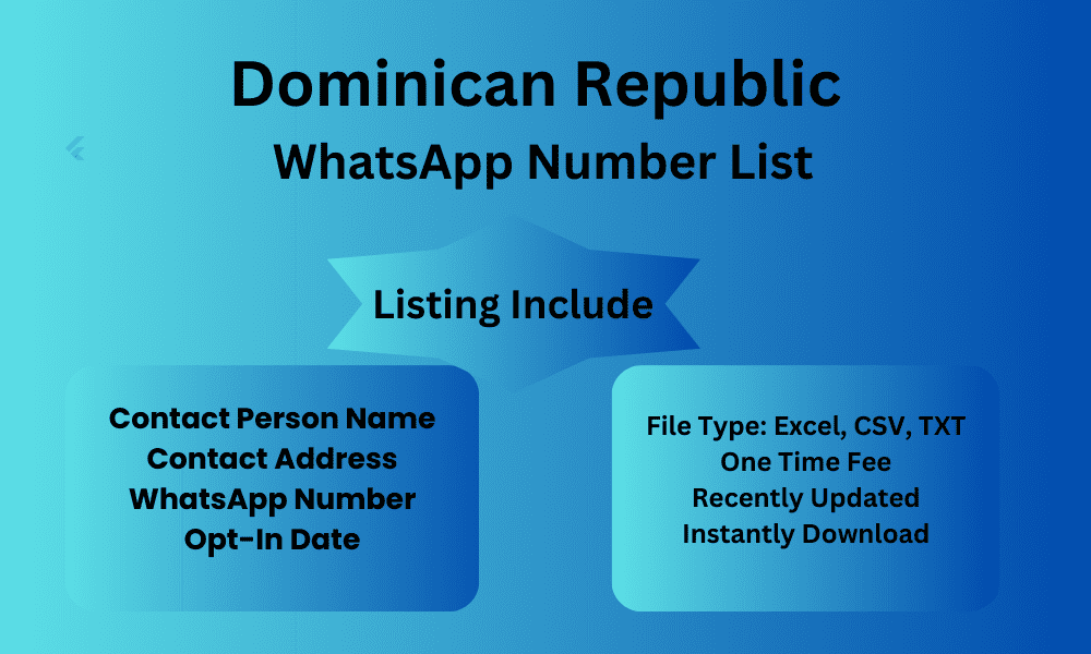 Dominican Republic whatsapp number list