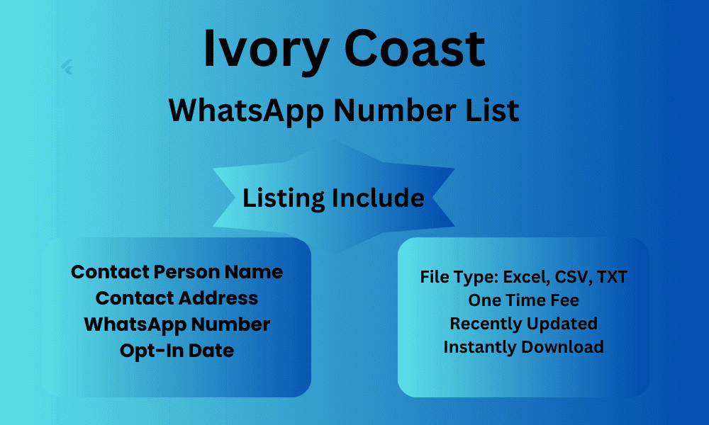 Ivory Coast whatsapp number list