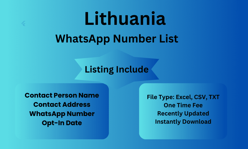 Lithuania whatsapp number list