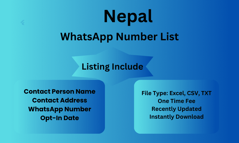 Nepal whatsapp number list