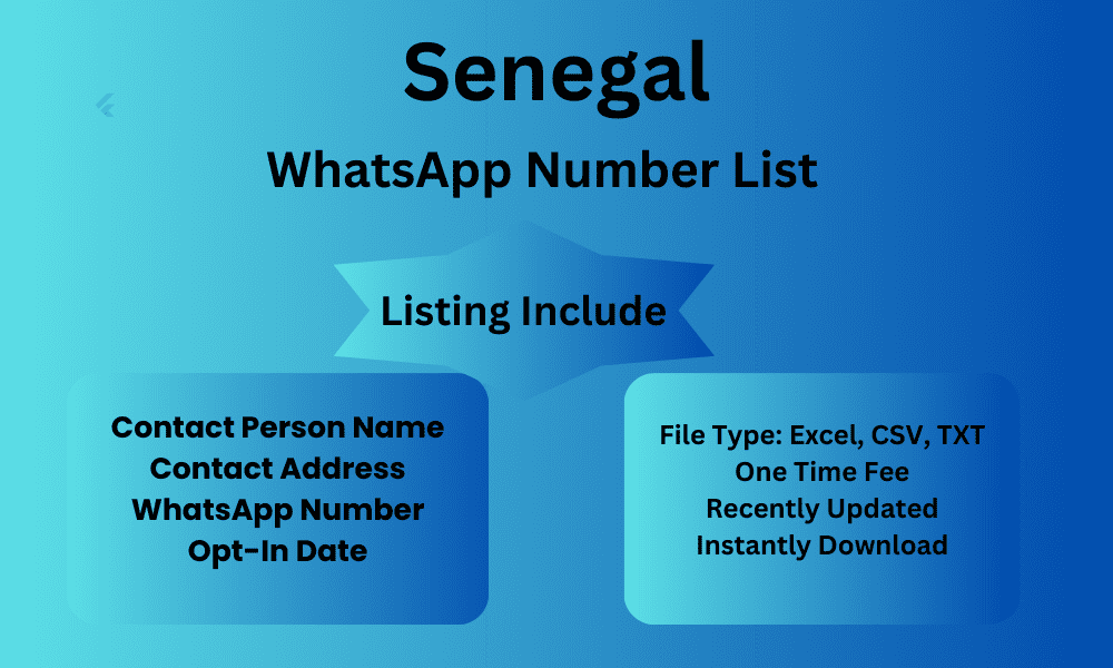 Senegal whatsapp number list