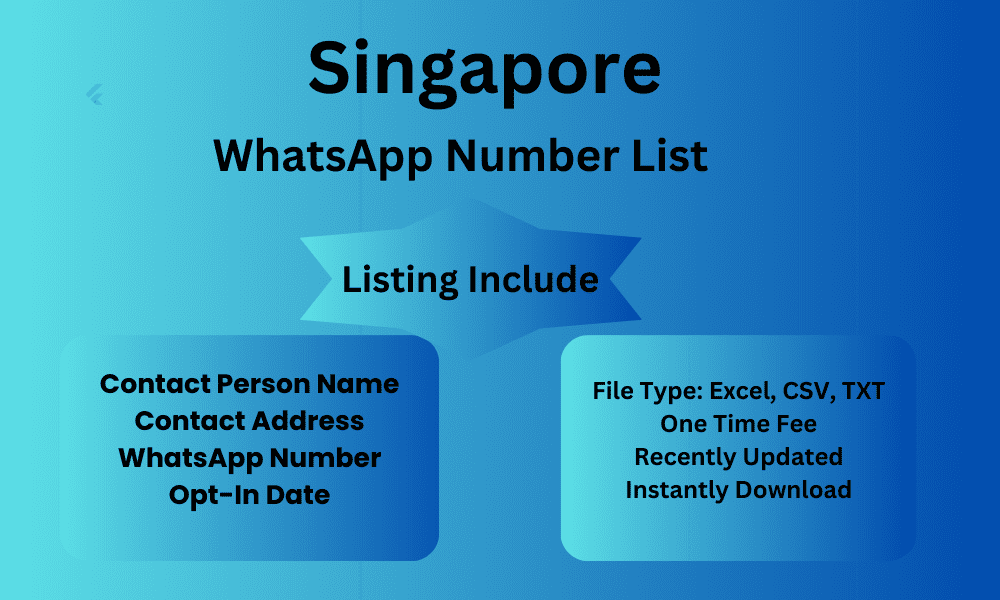 Singapore whatsapp number list