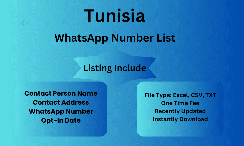 Tunisia whatsapp number list