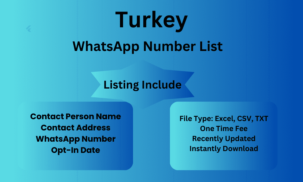 Turkey whatsapp number list