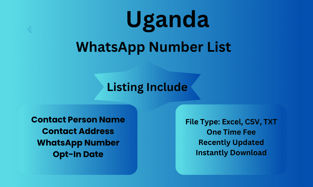 Uganda whatsapp number list